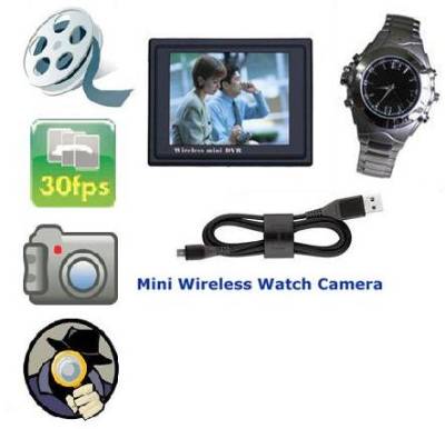 Spy Wireless Watch Camera In Delhi
